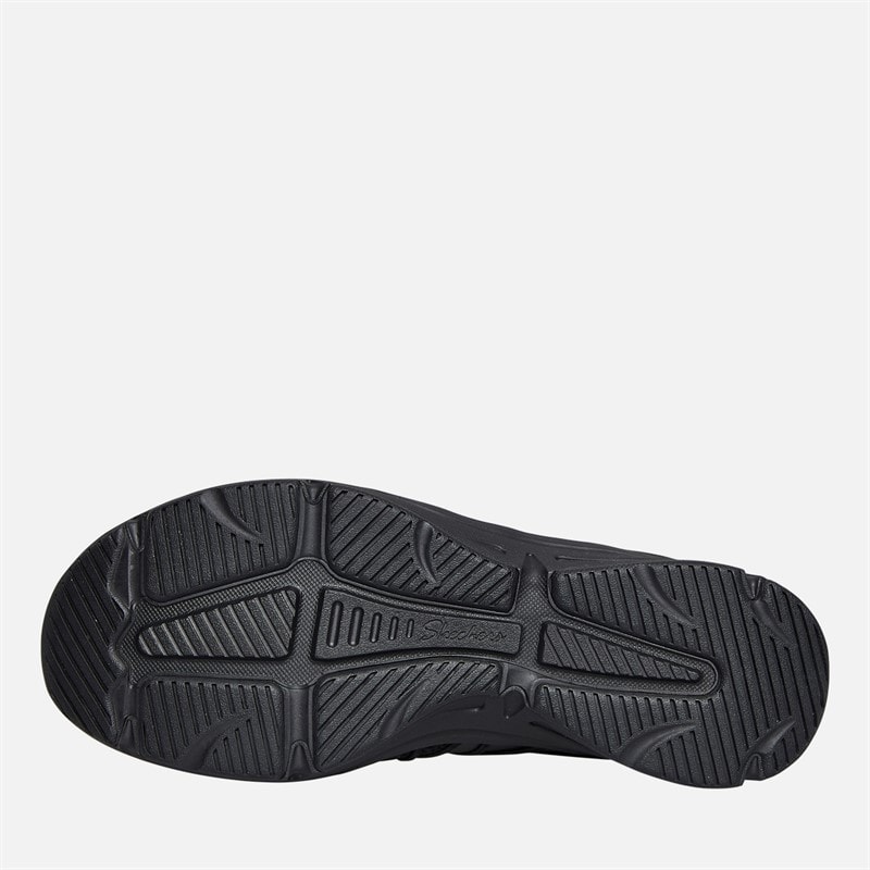 SKECHERS Womens Relaxed Fit Active Sequoia Trainers Black - Image 2