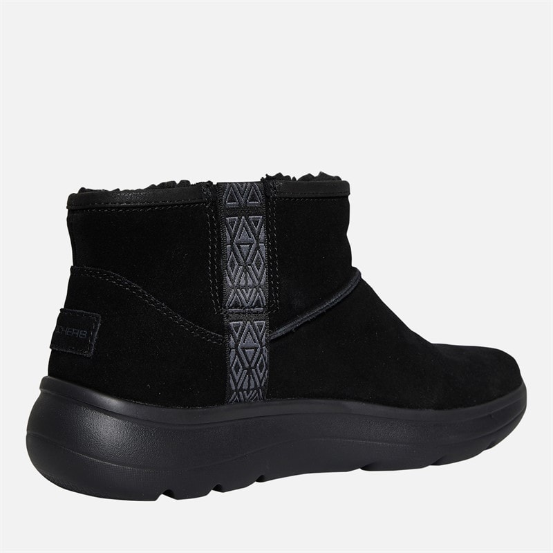 SKECHERS Womens On The Go Encore Fireside Boots Black - Image 5