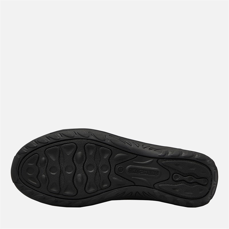SKECHERS Womens Reggae Fest Willows Vibe Slip On Shoes Black - Image 2