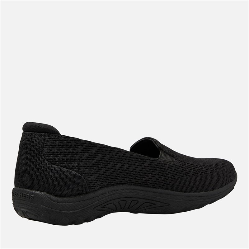 SKECHERS Womens Reggae Fest Willows Vibe Slip On Shoes Black - Image 5