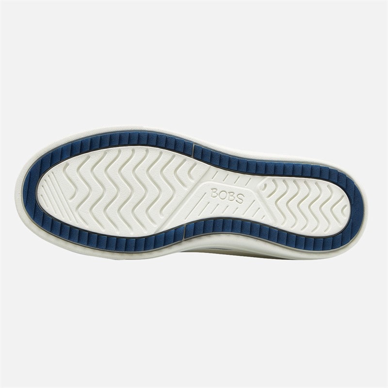 SKECHERS Womens Bobs Whinnie High Ranking Platform Trainers Navy - Image 2