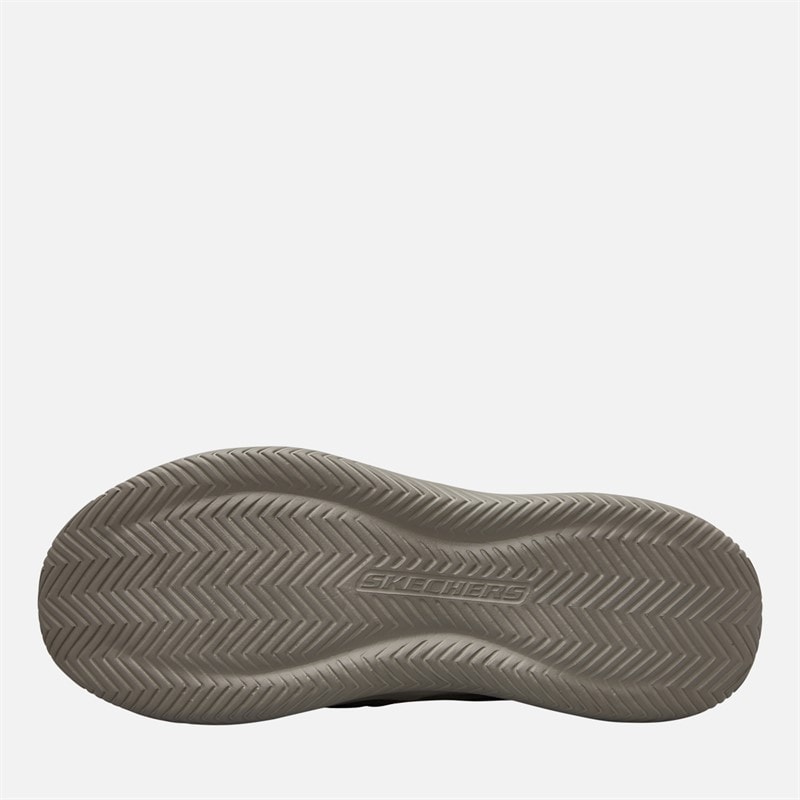 SKECHERS Mens Hasting Vigo Slip-On Shoes Brown - Image 2