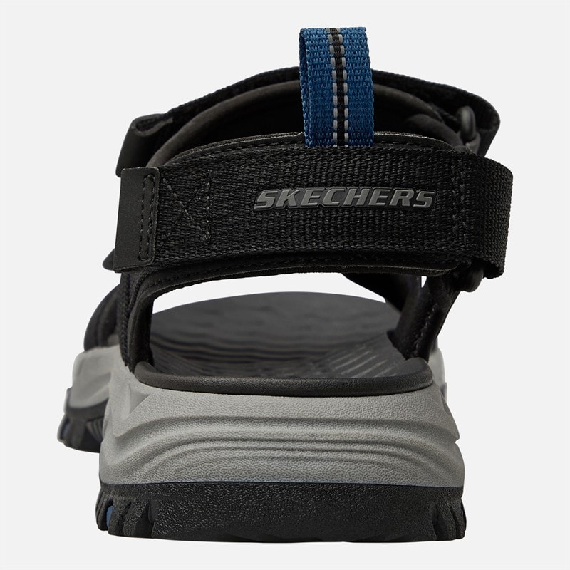 SKECHERS Mens Prewitt Rio Sandals Black - Image 3