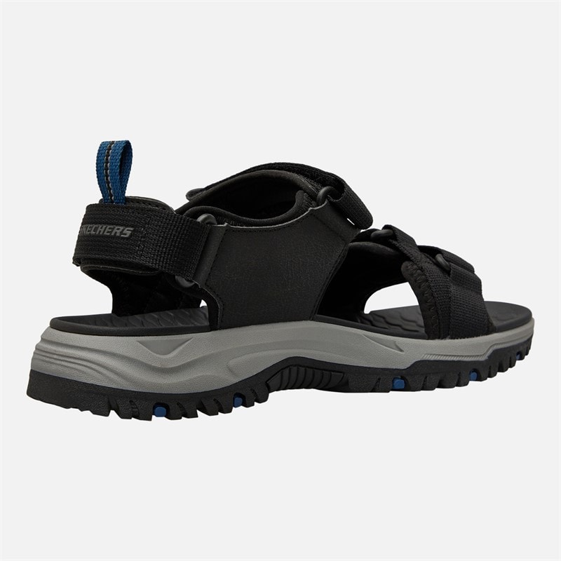 SKECHERS Mens Prewitt Rio Sandals Black - Image 5