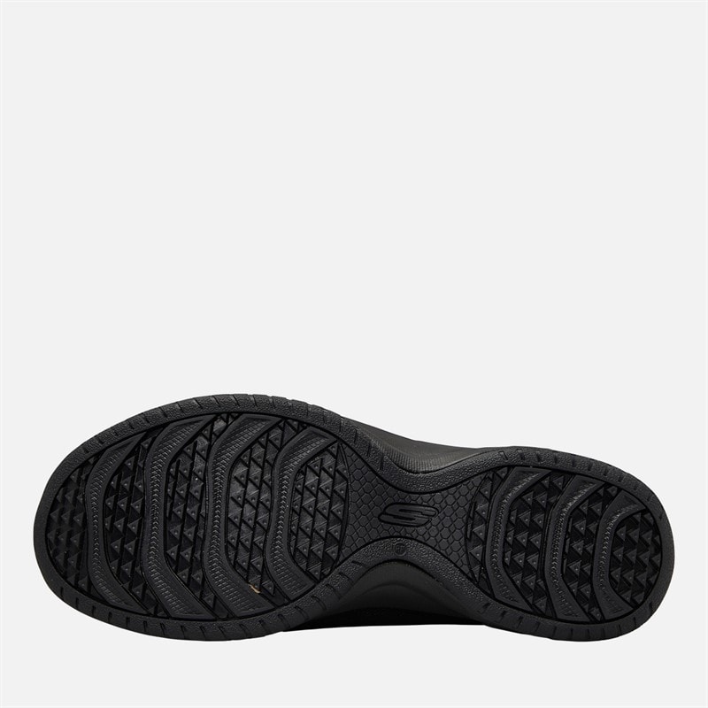 SKECHERS Womens Commute Time Sparkling Nights Slip In Shoes Black - Image 2