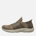 SKECHERS Mens Slip Ins Ingram Brackett Trainers Taupe