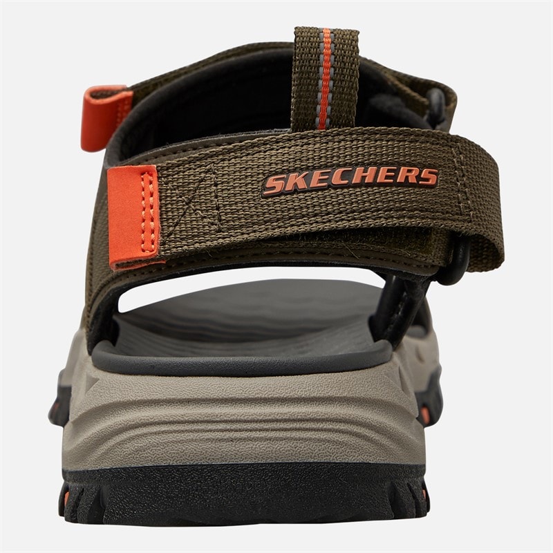 SKECHERS Mens Prewitt Rio Sandals Olive - Image 3