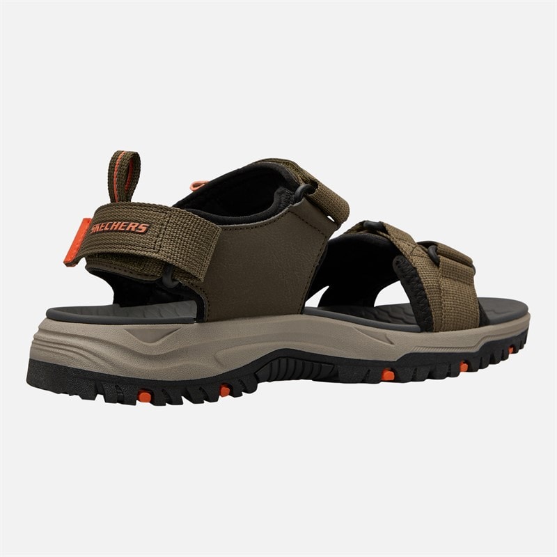 SKECHERS Mens Prewitt Rio Sandals Olive - Image 5