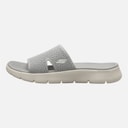 SKECHERS Womens Go Walk Flex Timeless Sliders Grey