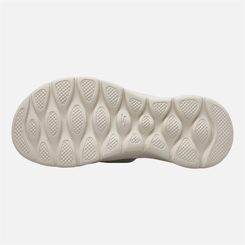 SKECHERS Womens Go Walk Flex Timeless Sliders Grey - Image 2