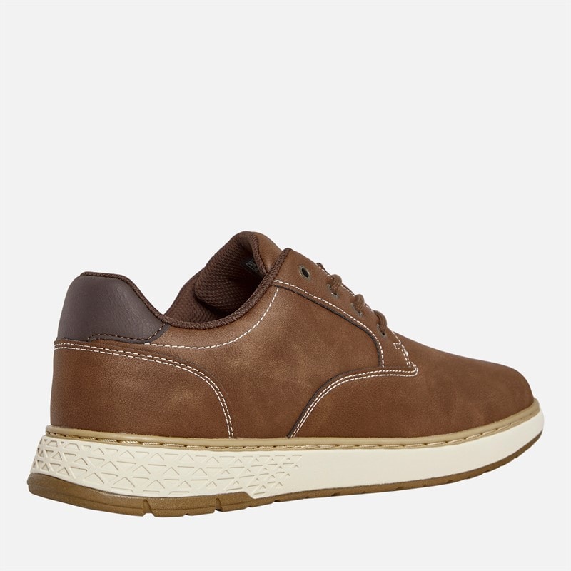SKECHERS Mens Waterproof Relaxed Fit Garlan Pryor Shoes Brown - Image 5