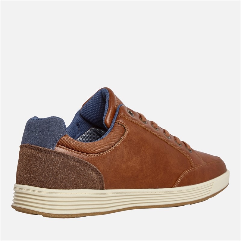 SKECHERS Mens Waterproof Cavell Sparkman Trainers Luggage Brown - Image 5