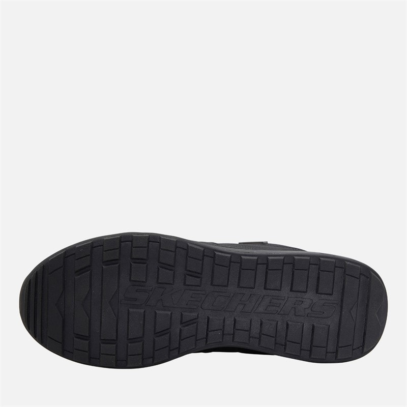 SKECHERS Mens Waterproof Netson Gander Trainers Black - Image 2