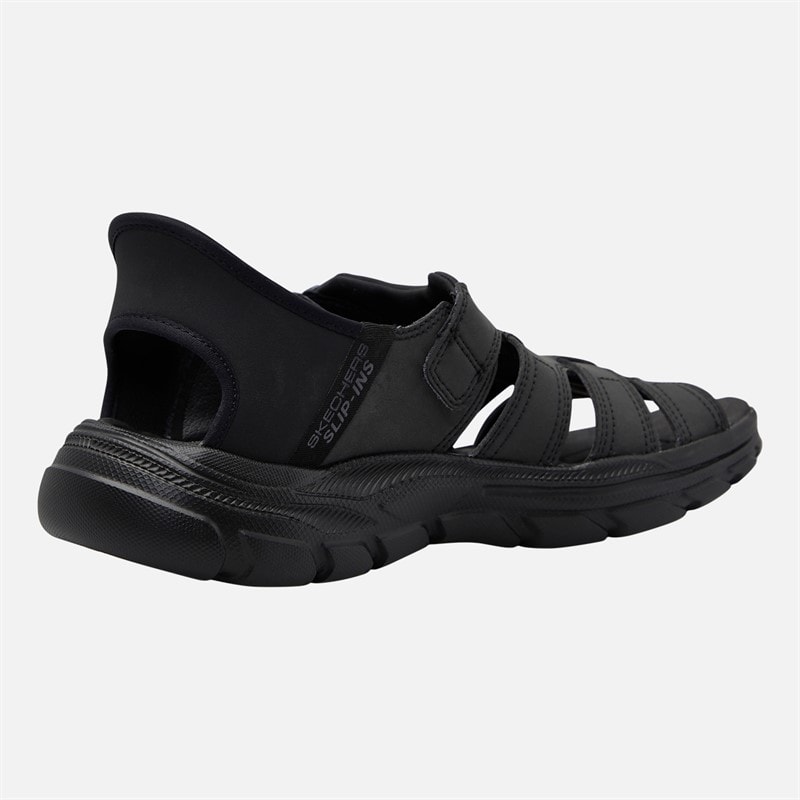SKECHERS Mens Norvel Revolted SS Sandals Black - Image 5