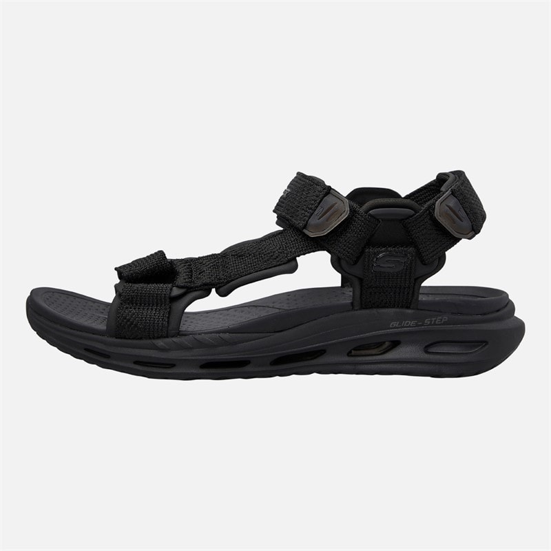 SKECHERS Mens Azusa Orvan Sd Sandals Black - Image 1