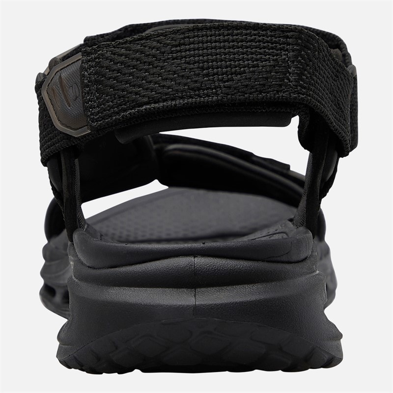 SKECHERS Mens Azusa Orvan Sd Sandals Black - Image 3