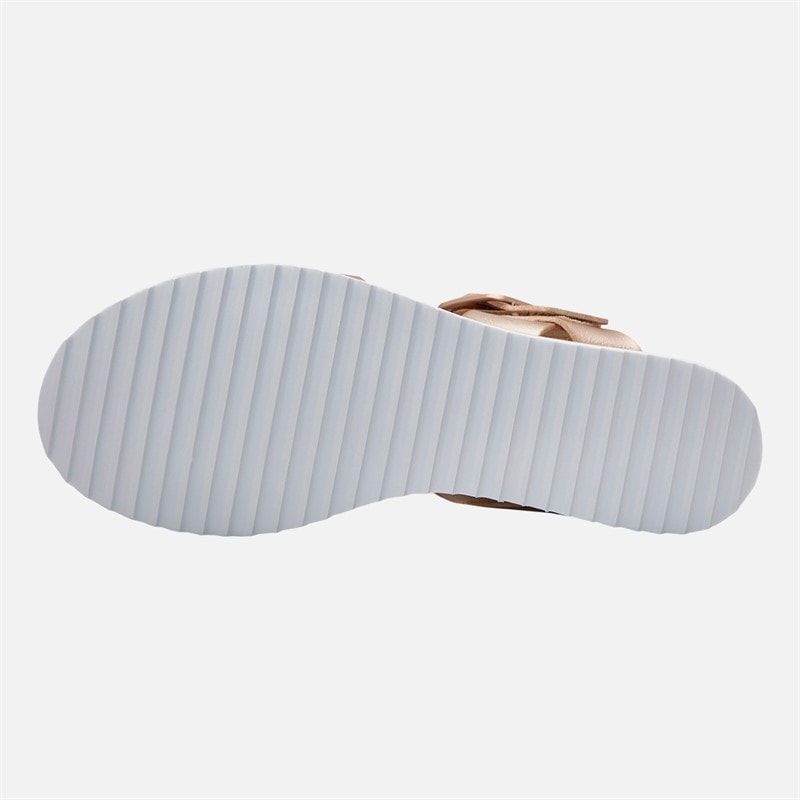 SKECHERS Womens Goldie Glam Desert Kiss Sandals Rose Gold - Image 2