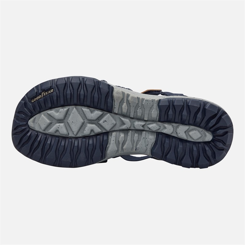 SKECHERS Womens Sidetracked Outdoor Ultra Sandals Navy - Image 2