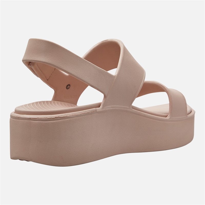 SKECHERS Womens Sunrise Arch Fit Upbeat Sandals Light Pink - Image 5
