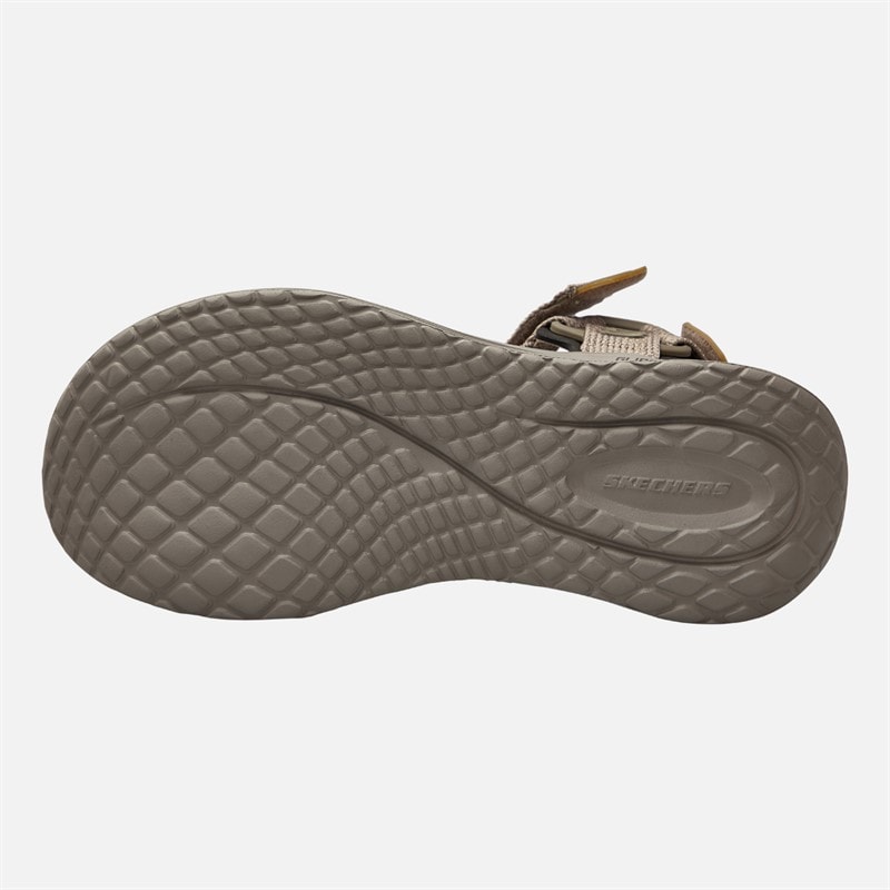 SKECHERS Mens Azusa Orvan SD Sandals Taupe - Image 2