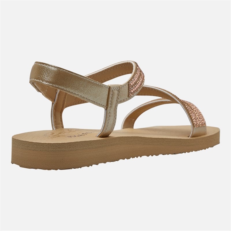 SKECHERS Womens Charming Aura Meditation Sandals Natural - Image 5