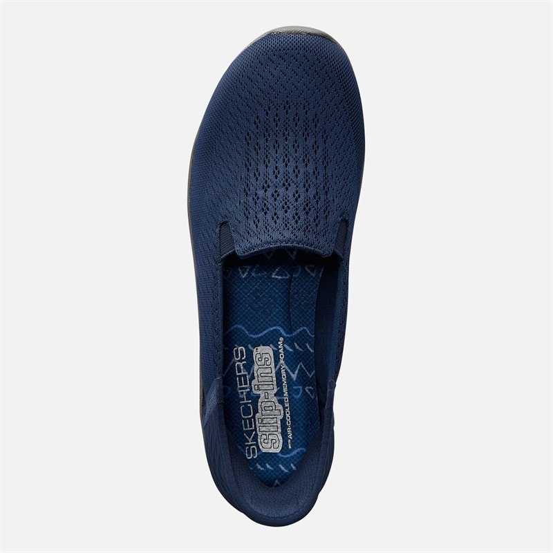SKECHERS Slip Ins Reggae Fest 2.0 Guilding Light Shoes Navy - Image 4