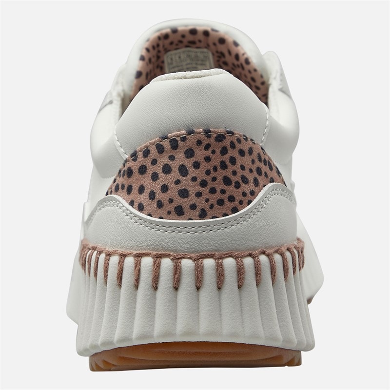 SKECHERS Womens Bobs Vista Casual Stroll Trainers White - Image 3