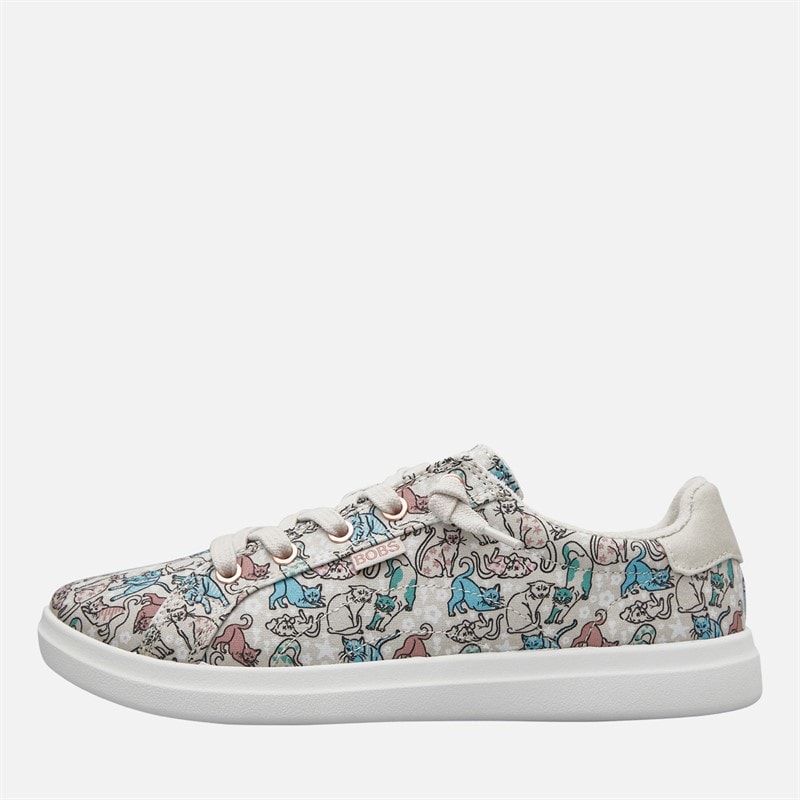 SKECHERS Womens Bobs D'Vine Pattern Plays Trainers Natural Multi - Image 1