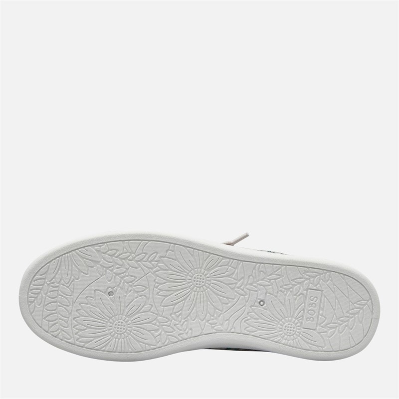 SKECHERS Womens Bobs D'Vine Pattern Plays Trainers Natural Multi - Image 2