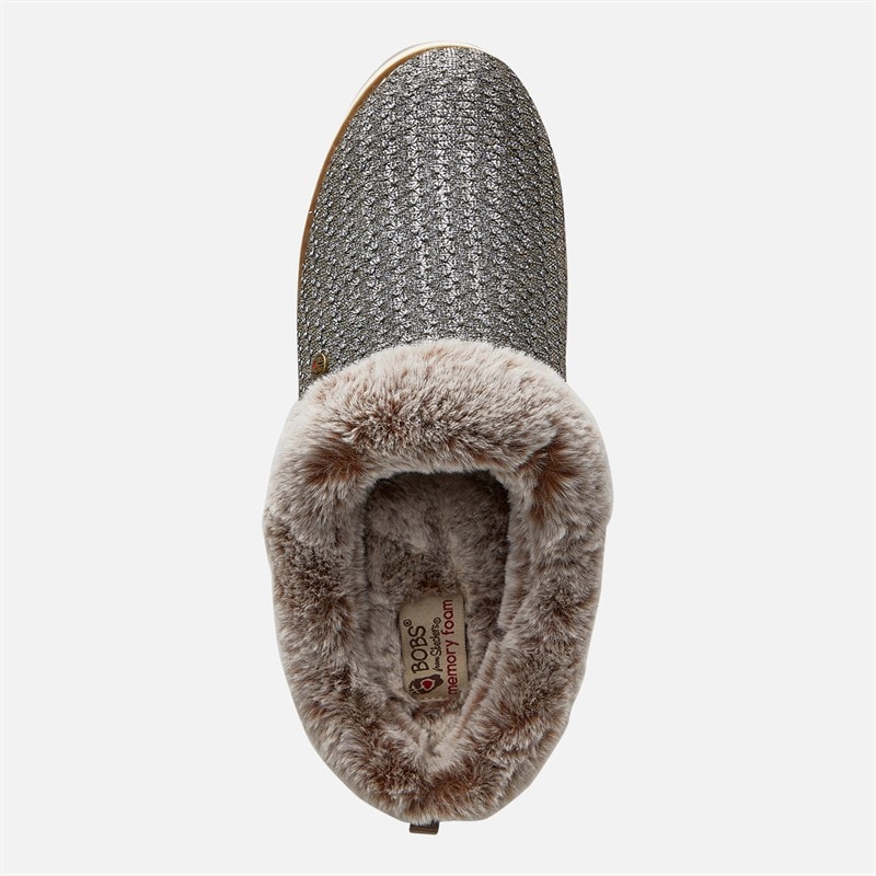 SKECHERS Womens Keepsakes 2.0 Charm Chateau Slippers Champagne - Image 4