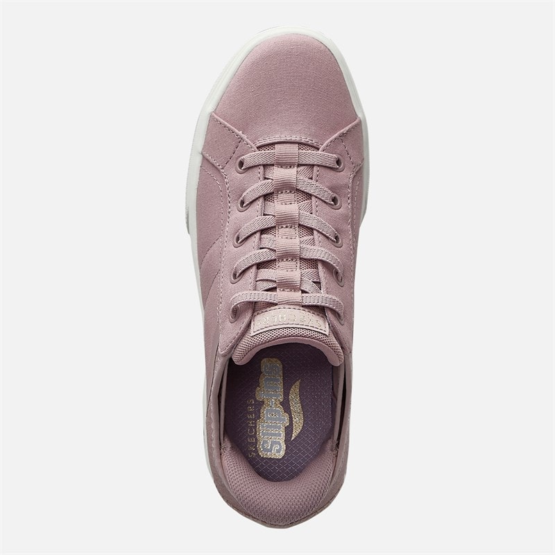 SKECHERS Womens Arch Fit Arcade Trainers Mauve - Image 4