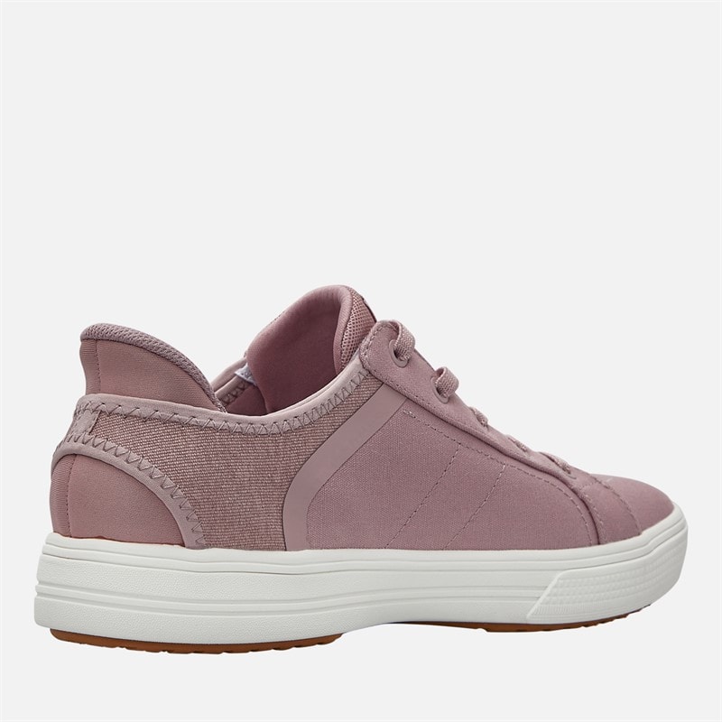 SKECHERS Womens Arch Fit Arcade Trainers Mauve - Image 5