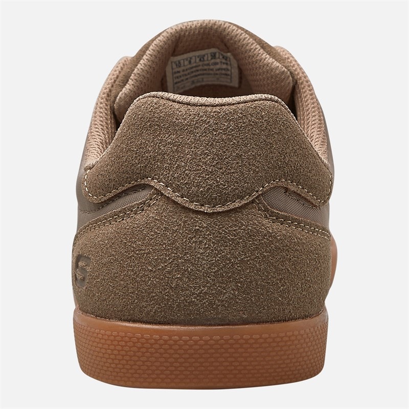 SKECHERS Mens Placer Camilo Trainers Taupe - Image 3