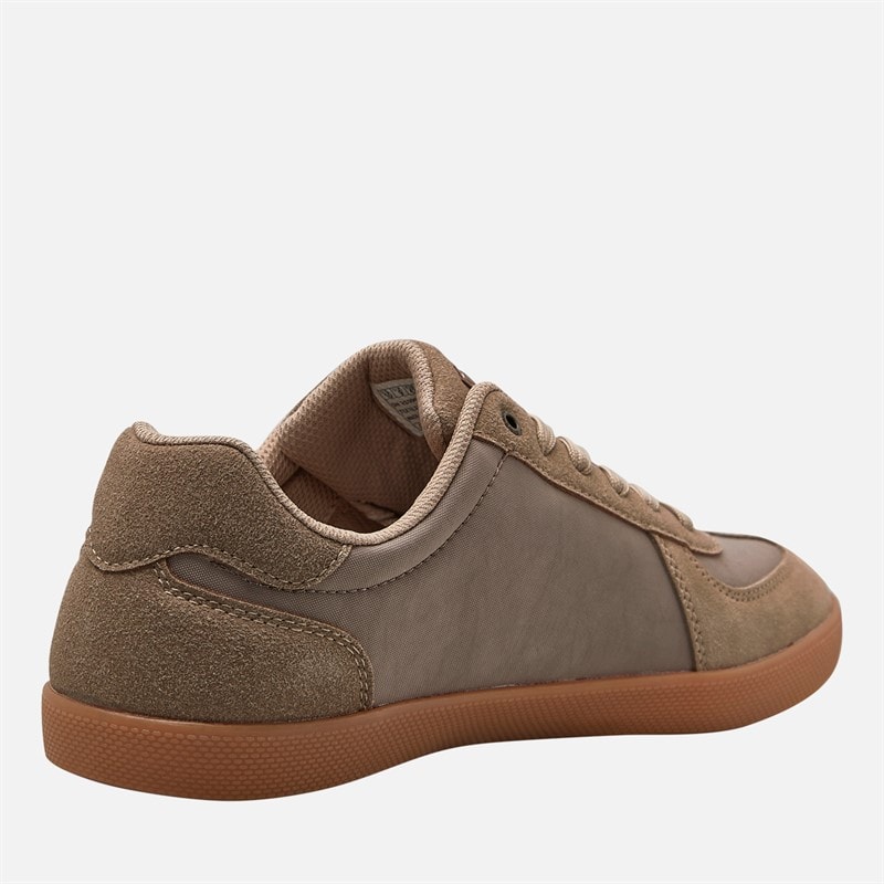 SKECHERS Mens Placer Camilo Trainers Taupe - Image 5