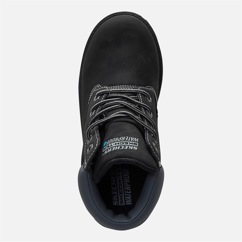 SKECHERS Kids Waterproof Power Reach Hydro Tread Boots Black - Image 4