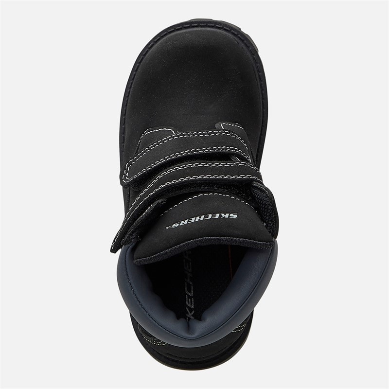 SKECHERS Infants Power Reach Lil' Lumberer Boots Black - Image 4