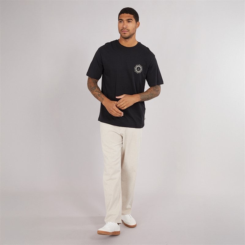 ONLY & SONS Mens Tristan Relax T-Shirt Black/Hand Eye - Image 4