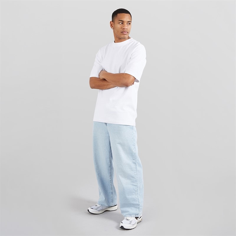 ONLY & SONS Mens Carl Balloon Jeans Light Blue Denim - Image 4