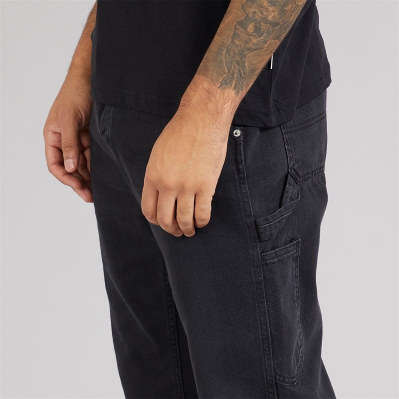 ONLY & SONS Mens Edge Straight Jeans Black - Image 5