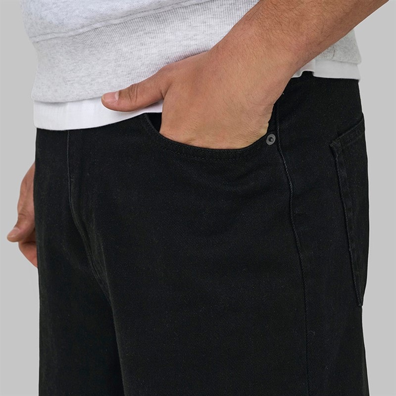 ONLY & SONS Mens Carl Balloon Jeans Black Denim - Image 3