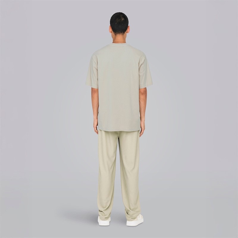 ONLY & SONS Mens Curated Relaxed T-Shirt Silver Lining - Image 2