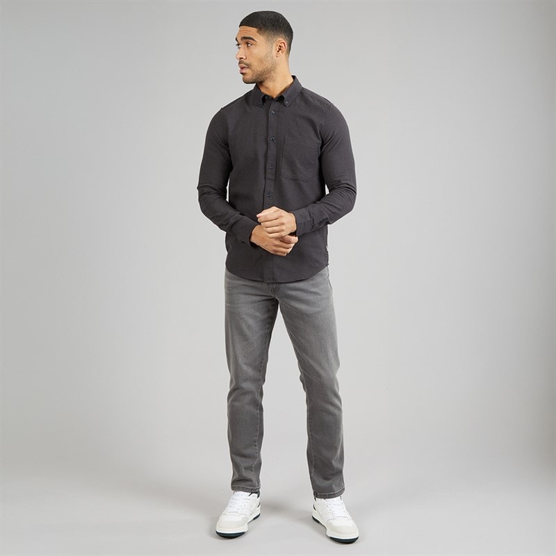 ONLY & SONS Mens Gudmund Slim Shirt Black - Image 3