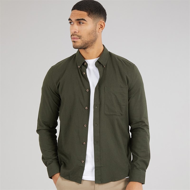 ONLY & SONS Mens Jupiter Long Sleeve Shirt Rosin - Image 1