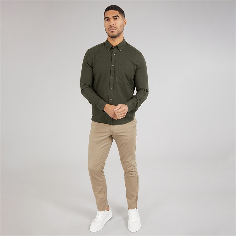 ONLY & SONS Mens Jupiter Long Sleeve Shirt Rosin - Image 4