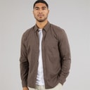 ONLY & SONS Mens Jupiter Long Sleeve Shirt Demitasse