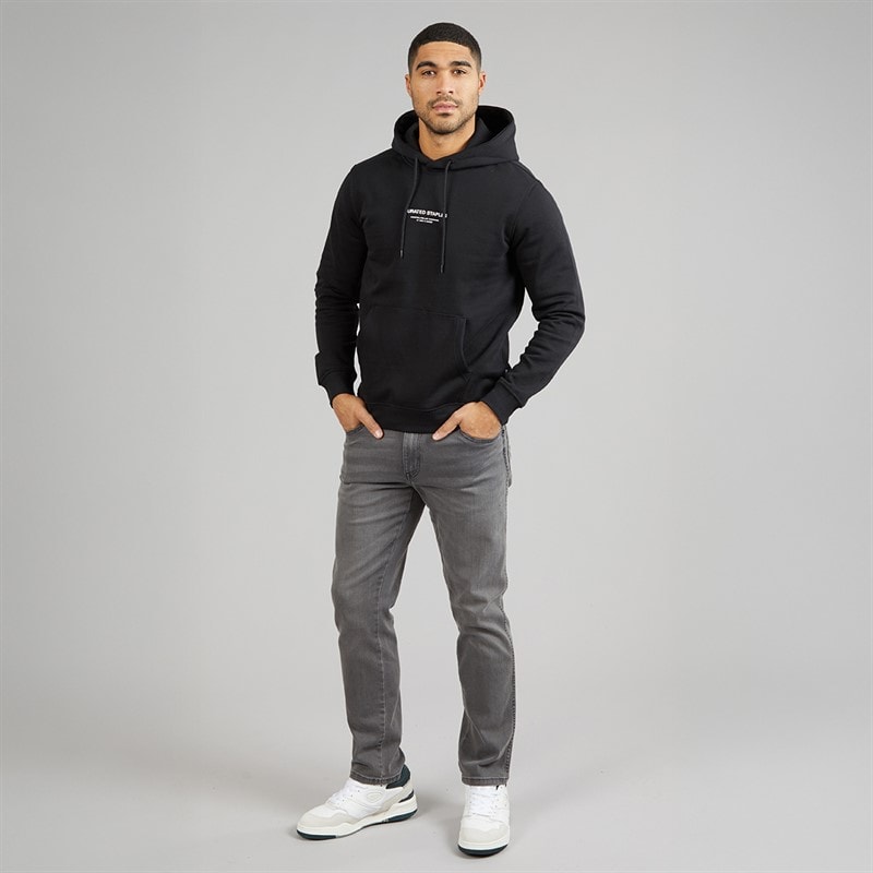 ONLY & SONS Mens Curated Hoodie Black - Image 4