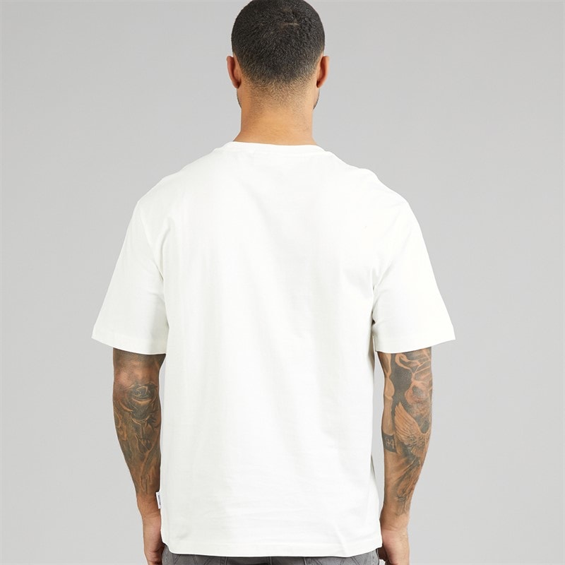 ONLY & SONS Mens Curated Relaxed T-Shirt Cloud Dancer - Image 2