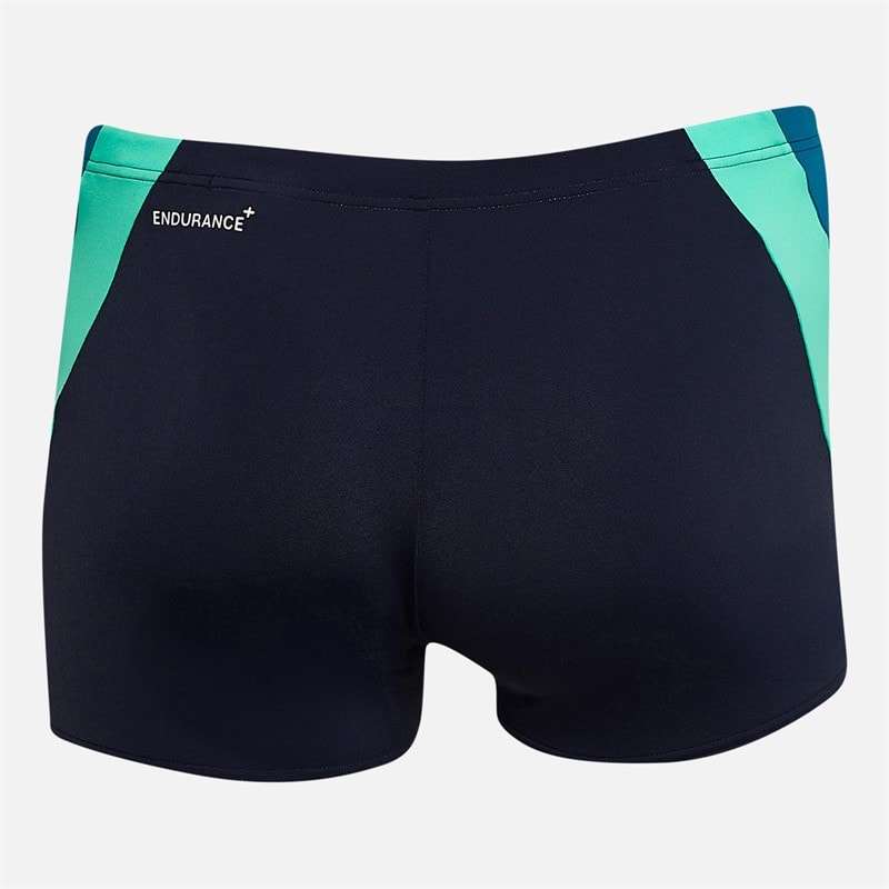 Speedo Mens Hyperboom Logo Splice Aquashorts Navy - Image 2