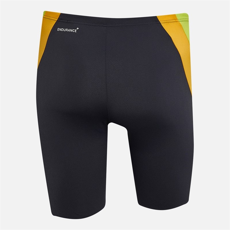 Speedo Mens Hyperboom Logo Splice Jammer Light Grey - Image 2