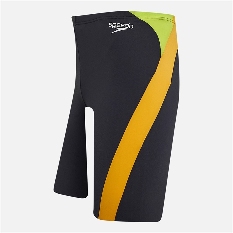 Speedo Mens Hyperboom Logo Splice Jammer Light Grey - Image 3
